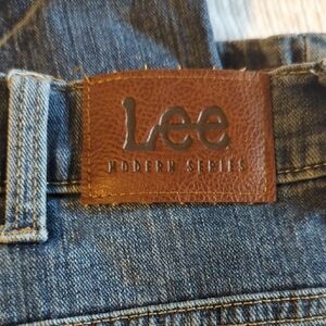 Lee Men's Classic Blue Denim Jeans Bootcut 38x32